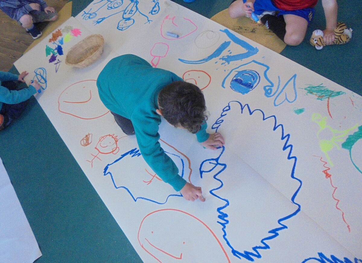 Large mark making